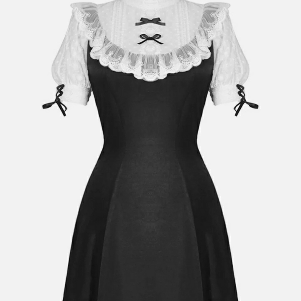 Dark In Love Gothic Lolita Babydoll Dress